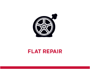 Schedule a Flat Repair Today!